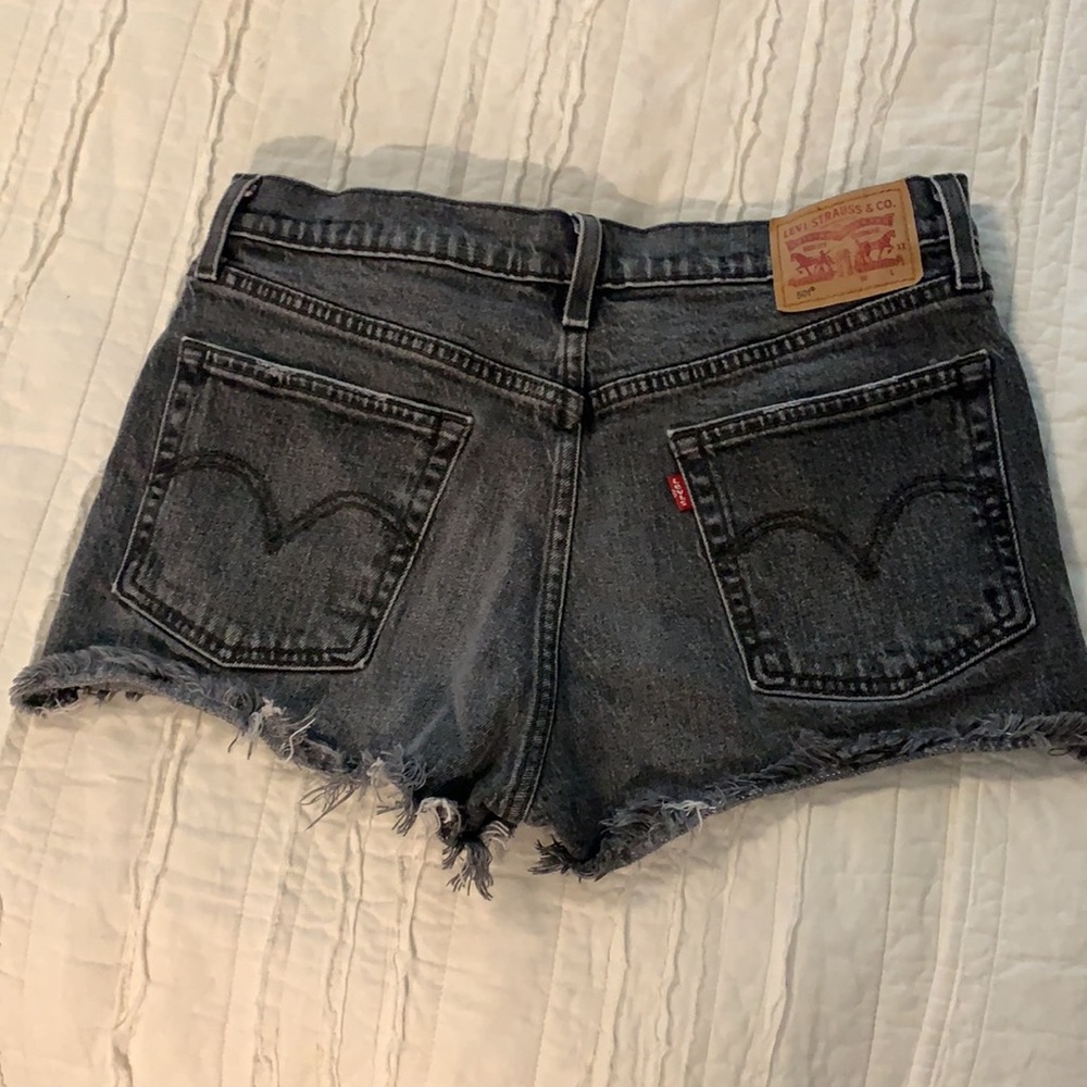 Black Levi shorts